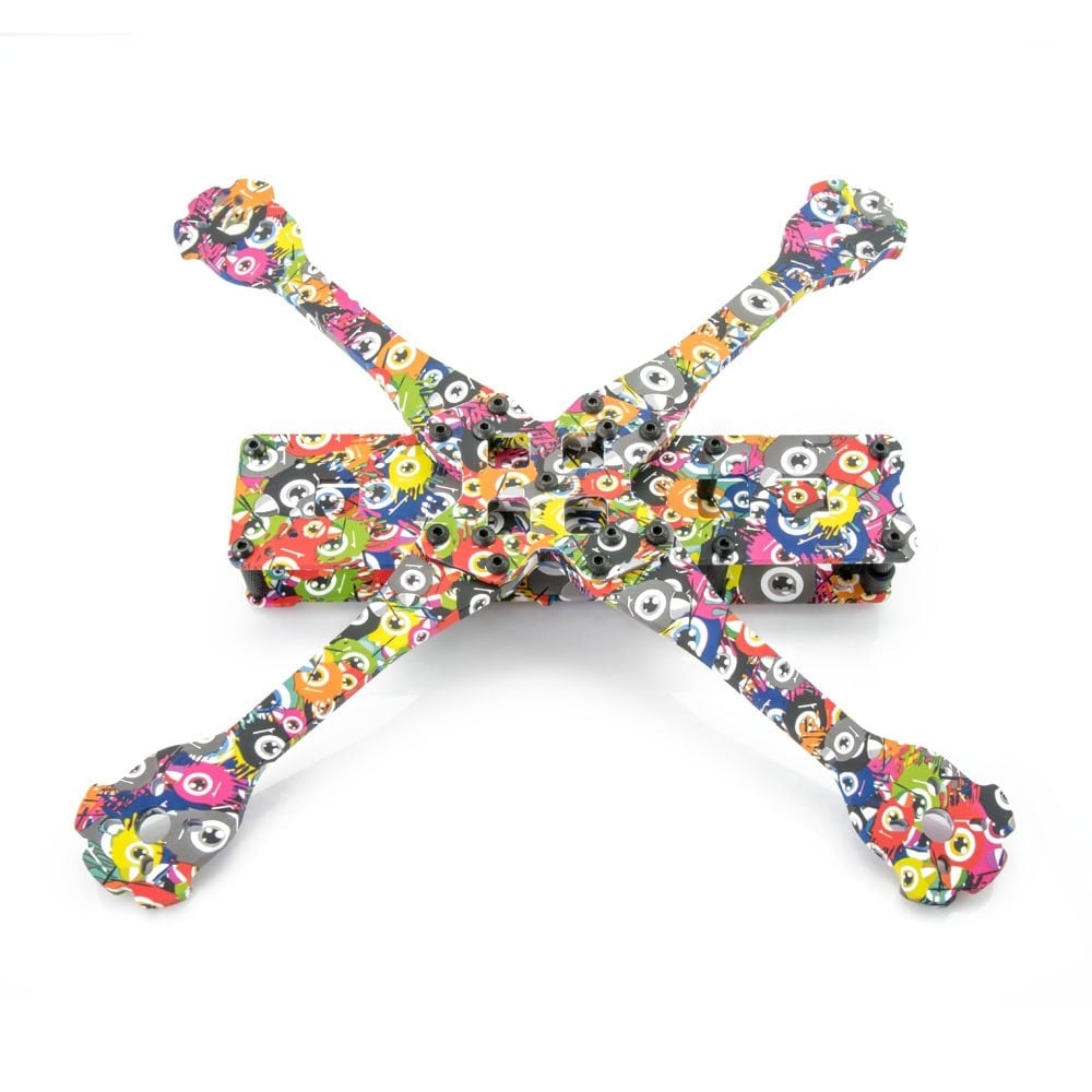 Lumenier QAV-R 2 SKITZO Freestyle 5" Quadcopter Frame (Hydro Dipped)