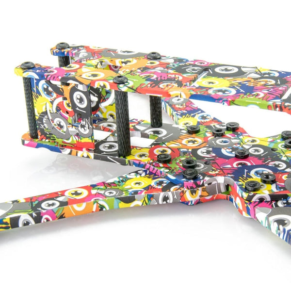 Lumenier QAV-R 2 SKITZO Freestyle 5" Quadcopter Frame (Hydro Dipped)