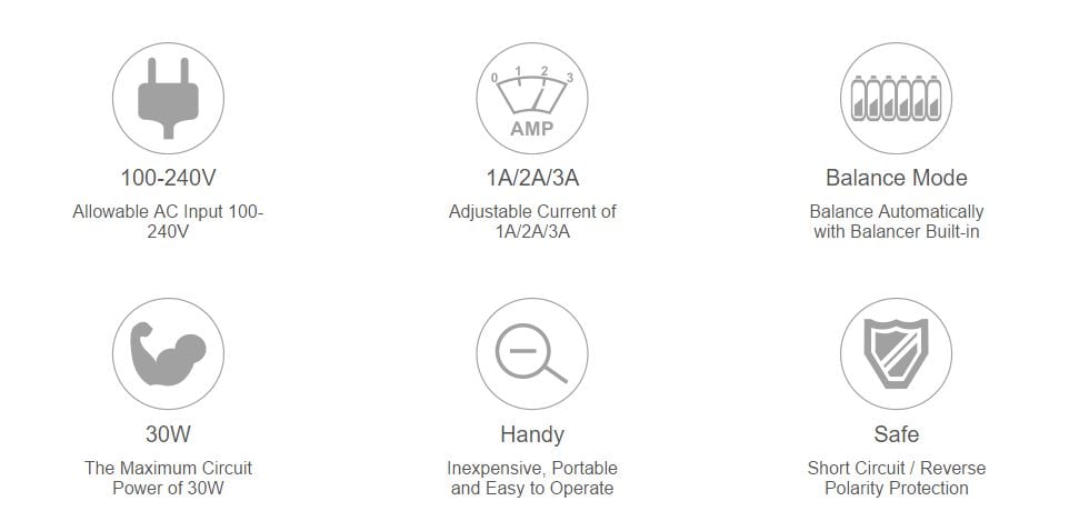 SkyRC e430 LiPo/LiFe (2-4S) Balance Charger
