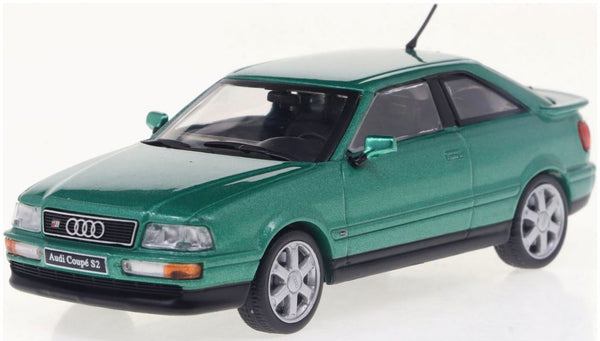 Audi Coupe S2 1994 Green 1:43 Scale Solido Diecast Model