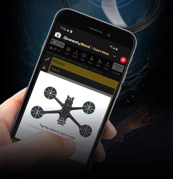 SpeedyBee F405 Mini BLS 35A 20x20 Flight Stack