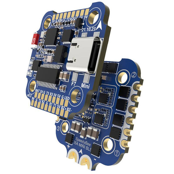 SpeedyBee F7 Mini 35A 3-6S 8-bit Flight Controller Stack