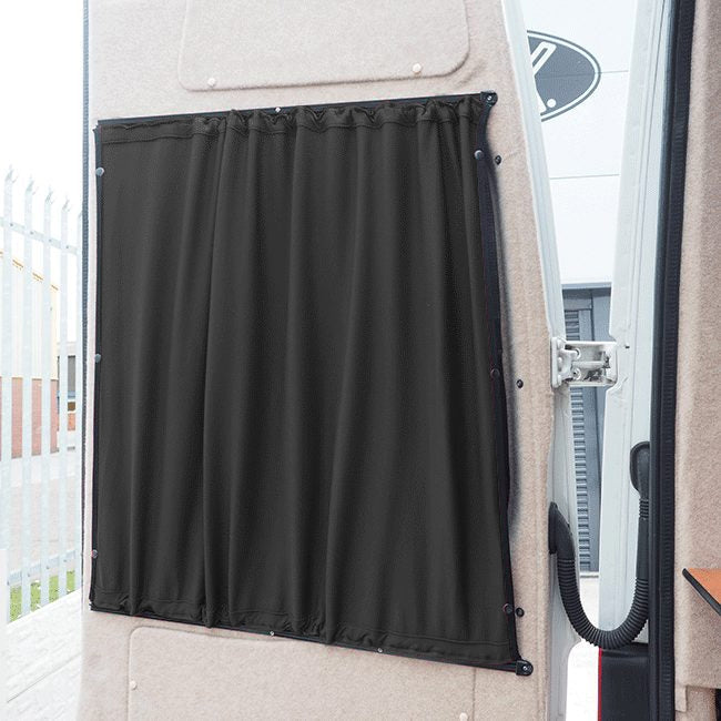 For VW Crafter Premium Window Curtains - Black/Black - CREATE YOUR OWN BUNDLE! Van-X