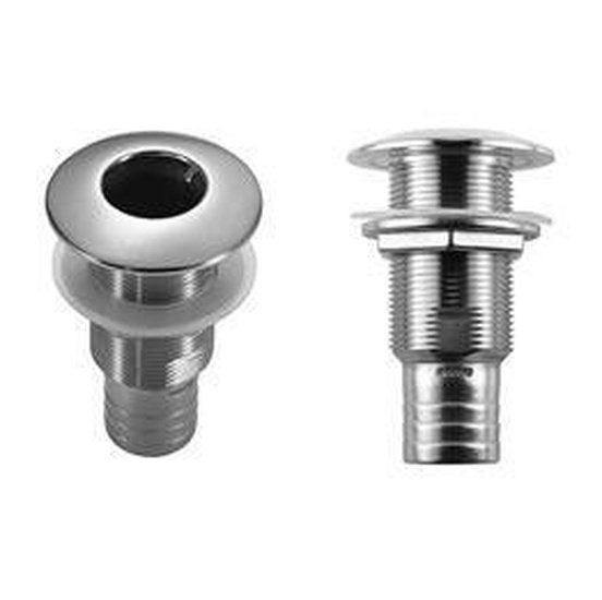 Stainless Steel BARRUS Barbed Thru-Hull — Enhanced 316 | 4Boats