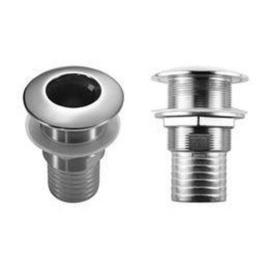 Stainless Steel BARRUS Barbed Thru-Hull — Enhanced 316 | 4Boats