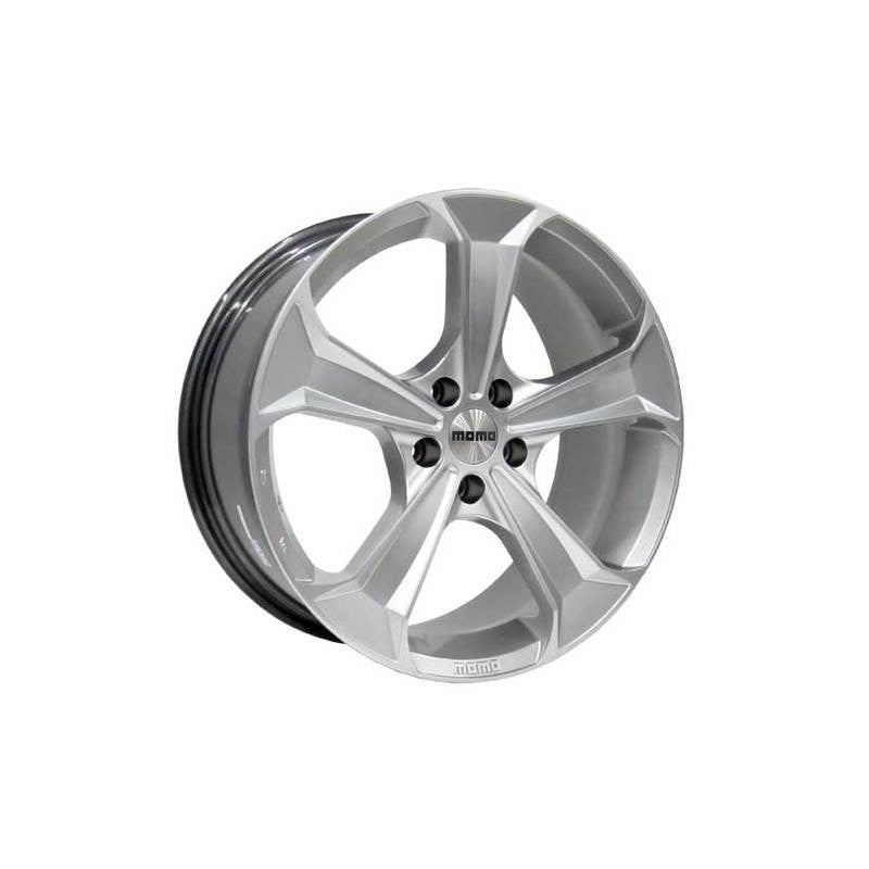 (OUTLET) Set of x4 19" 9.5J Alloy Wheels RIMS MOMO SENTRY 9.5X19 ET50 5X112 SILVER 79.6 TUV