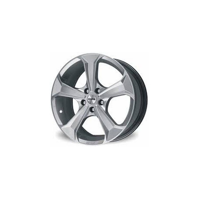 (OUTLET) Set of x4 19" 9.5J Alloy Wheels RIMS MOMO SENTRY 9.5X19 ET50 5X112 SILVER 79.6 TUV