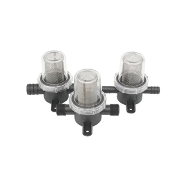 Strainer stainless steel fine mesh in-line for 12 mm pipe | 4Boats