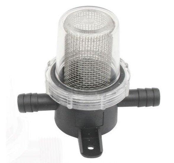Strainer In-line 19mm Hose Filter — S.S. Large Mesh | 4Boats