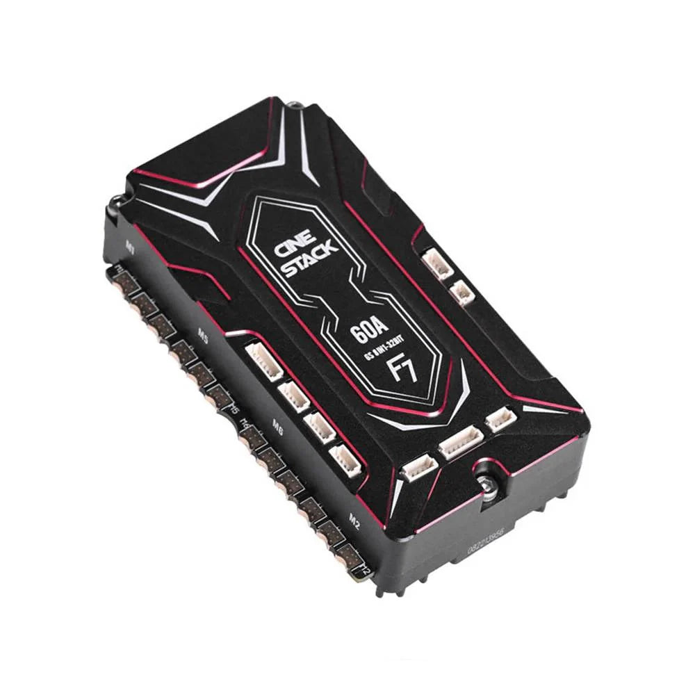 T-Motor F722 8-in-1 Cine Stack: F7 Flight Controller & 60A 8-in-1 ESC (3-6S)