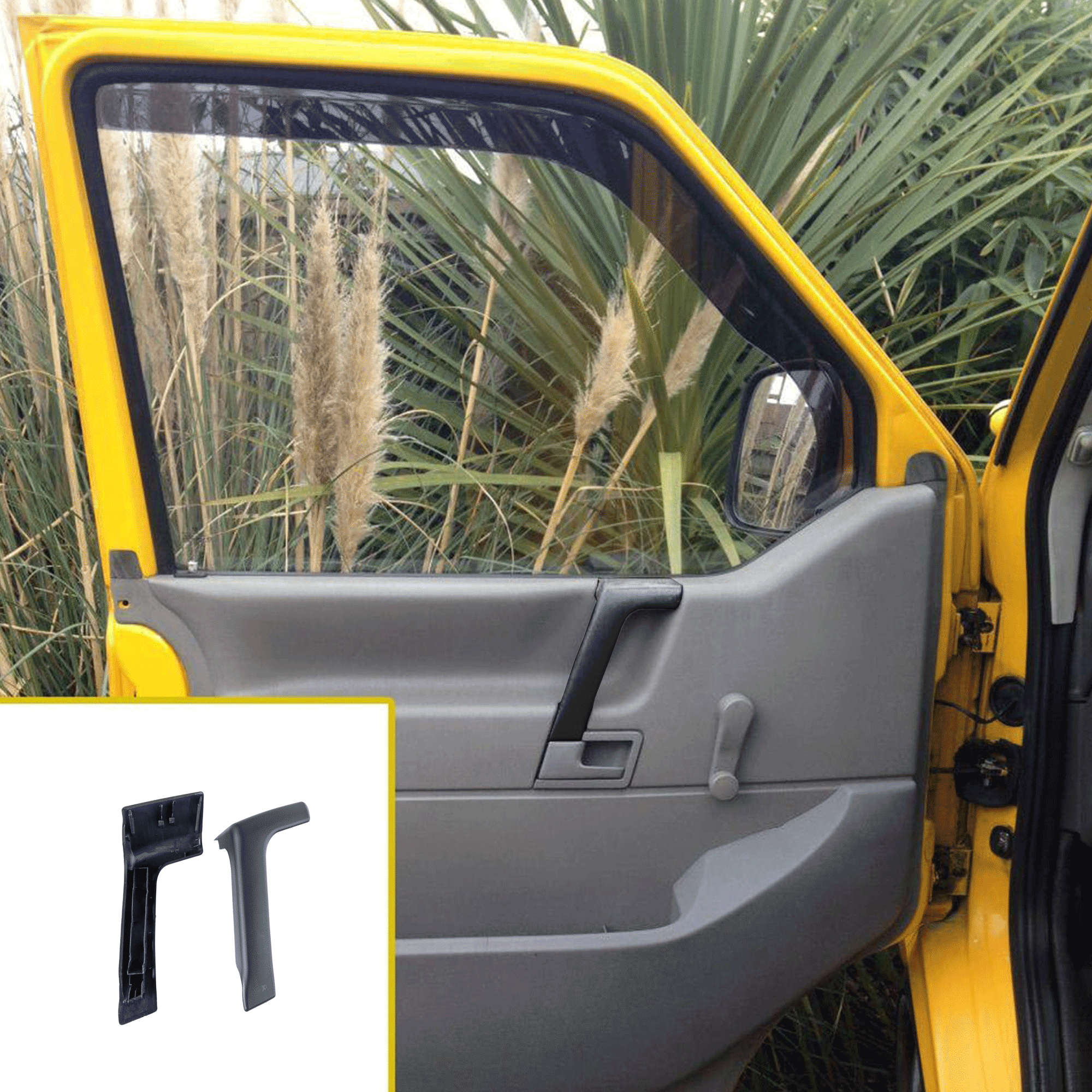 For VW T4 Transporter Inner Grab Handle Cap Cover – Black Replacement Part