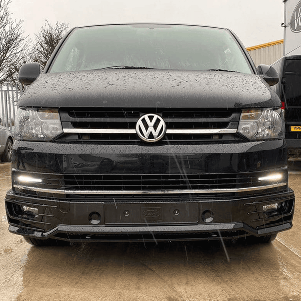For VW T5.1 Transporter Front Sportline Spoiler – T5-X Styling, Painted & Ready to Fit