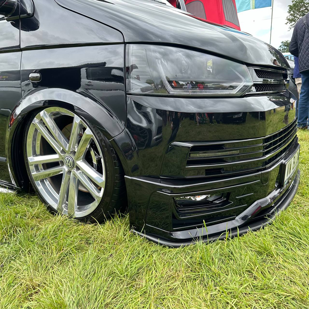 For VW T5.1 Transporter NEW Front Bumper T5-X Front Styling Upgrade Painted and ready to fit in 3 colour options
