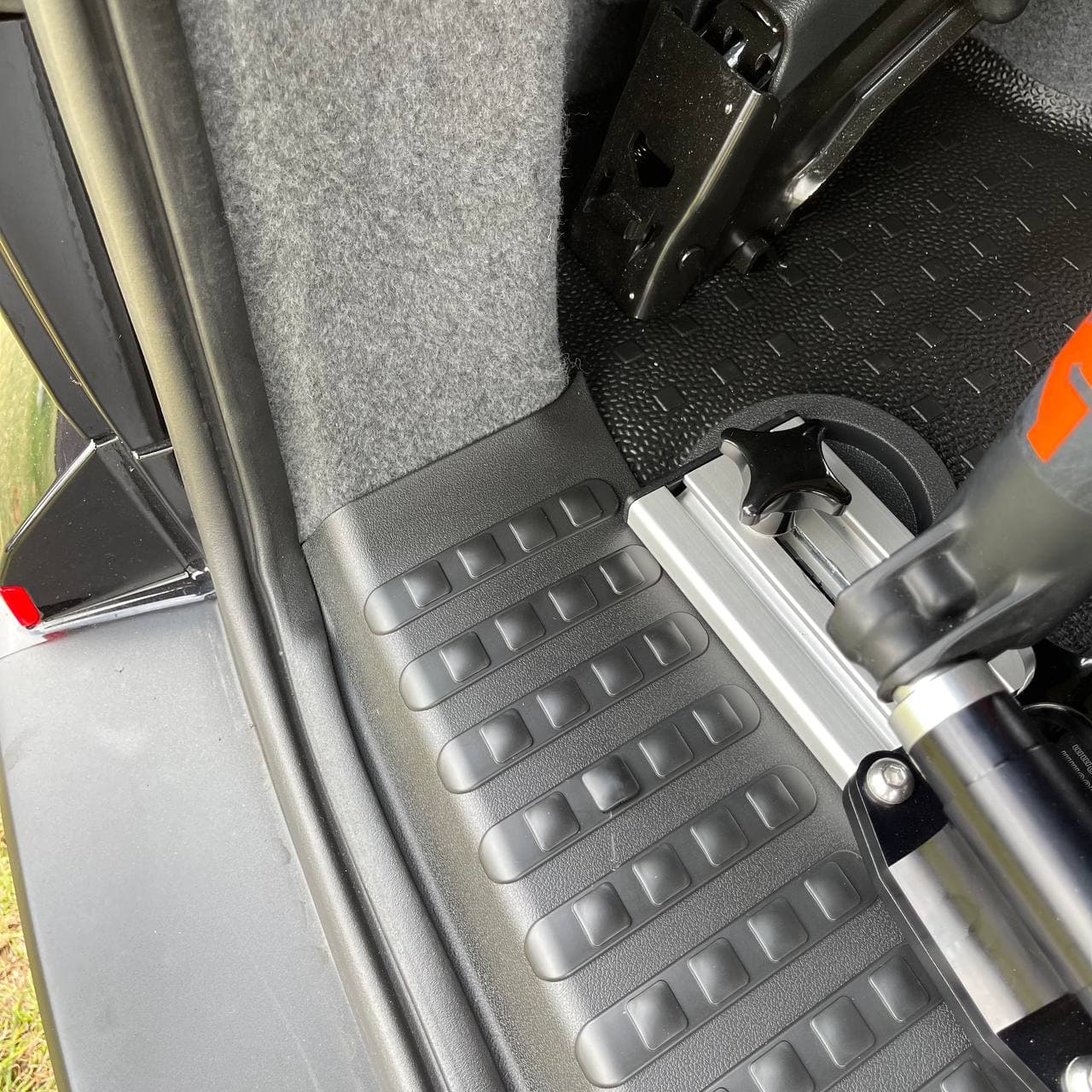 For VW T5, T5.1 V3 Tailgate Rear Threshold Cover Campervan Conversion Parts Including Screws and Caps