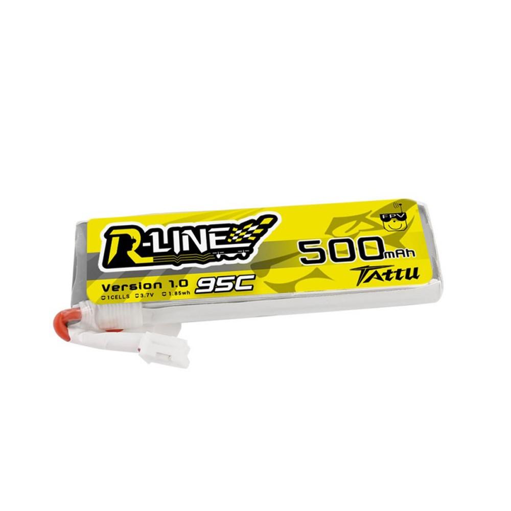 Tattu R-Line 500mAh 3.7V 1S1P 95C Lipo Battery
