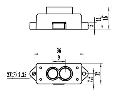 Benewake TFmini Micro Lidar (12m)