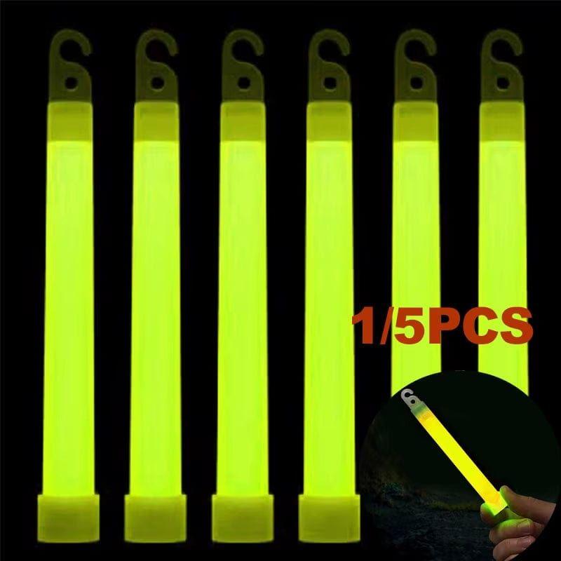 1/5Pcs Survival Kit Military Glow Light Sticks Walking and Hiking Camping SOS Gearoutdoor Military Equipment SOS 15*150Mm New