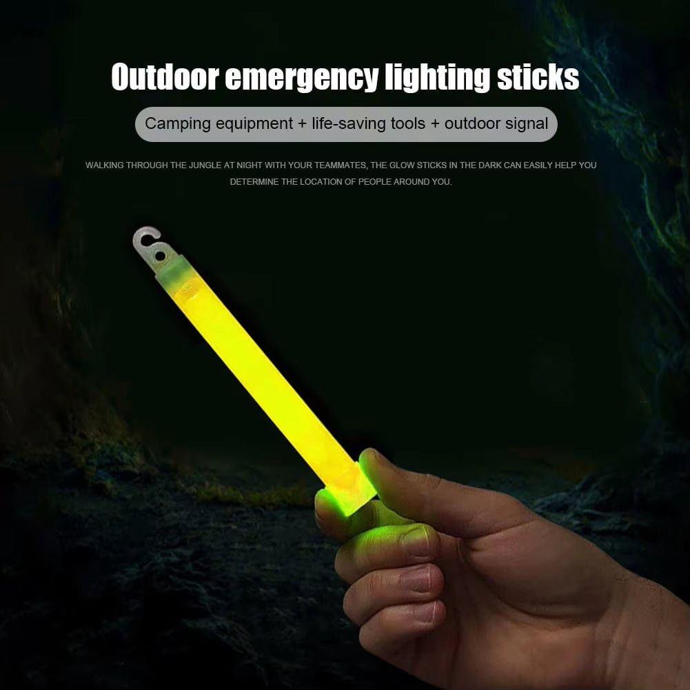 1/5Pcs Survival Kit Military Glow Light Sticks Walking and Hiking Camping SOS Gearoutdoor Military Equipment SOS 15*150Mm New