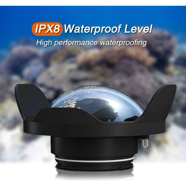 SeaFrogs 6-Inch Glass Dome Port