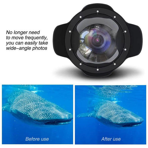 SeaFrogs 6-Inch Glass Dome Port