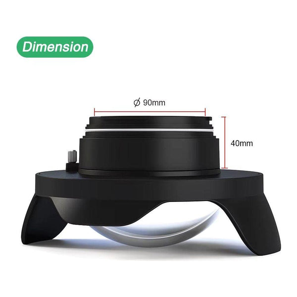 SeaFrogs 6-Inch Glass Dome Port