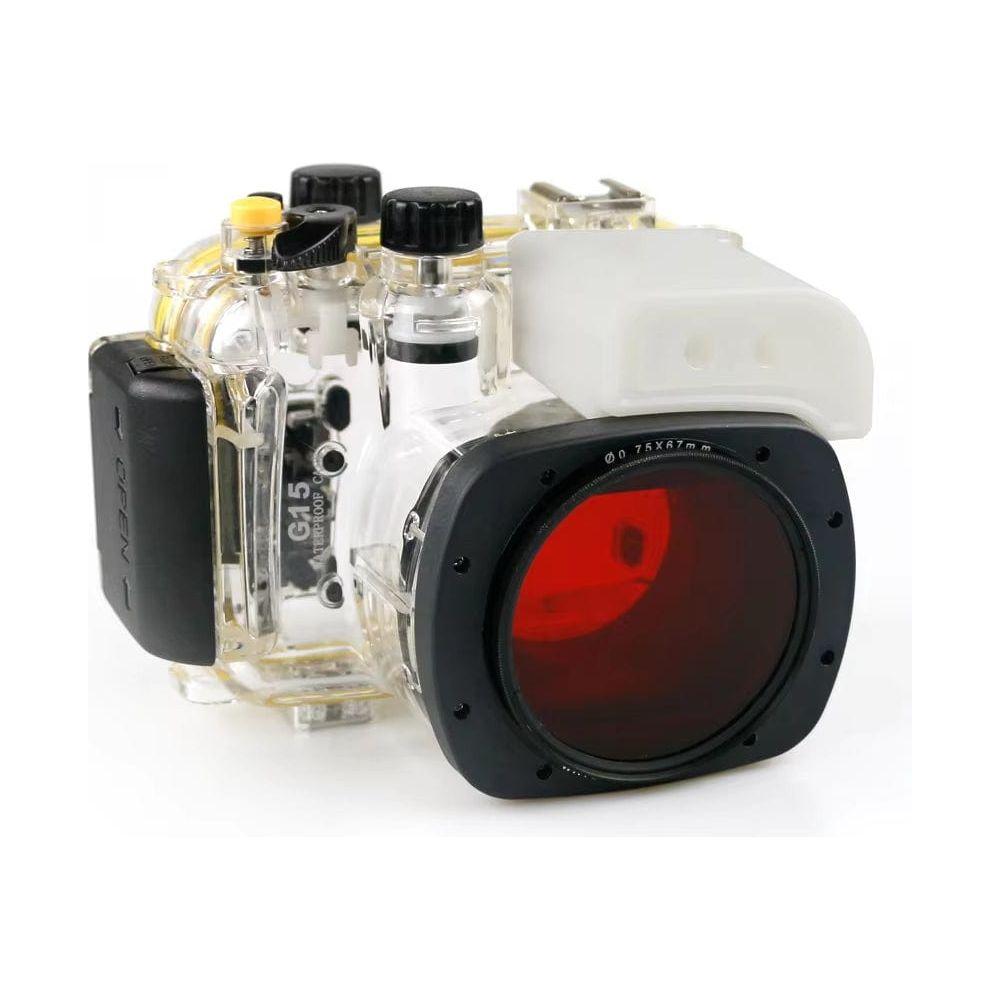 SeaFrogs Canon G15 Professional 40m Waterproof Camera Case with Dome Port