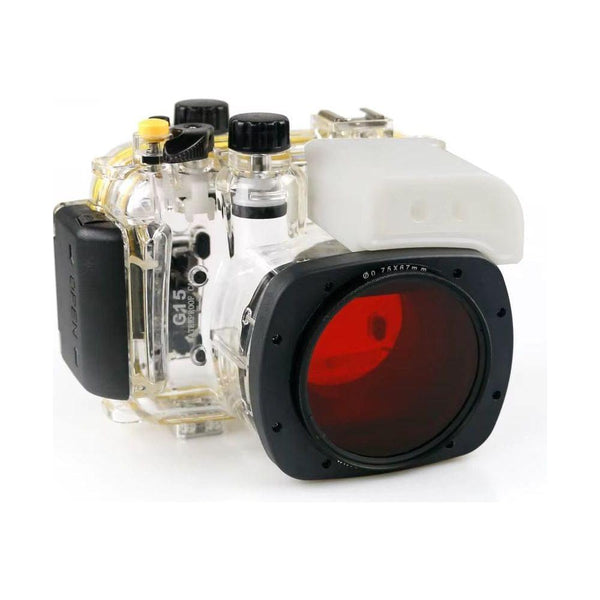 SeaFrogs Canon G15 Professional 40m Waterproof Camera Case with Dome Port