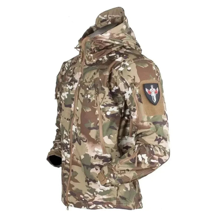 Soft Shell Jacket - Windbreaker / Fleece Lined