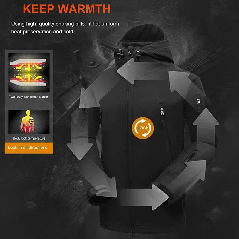 Soft Shell Jacket - Windbreaker / Fleece Lined