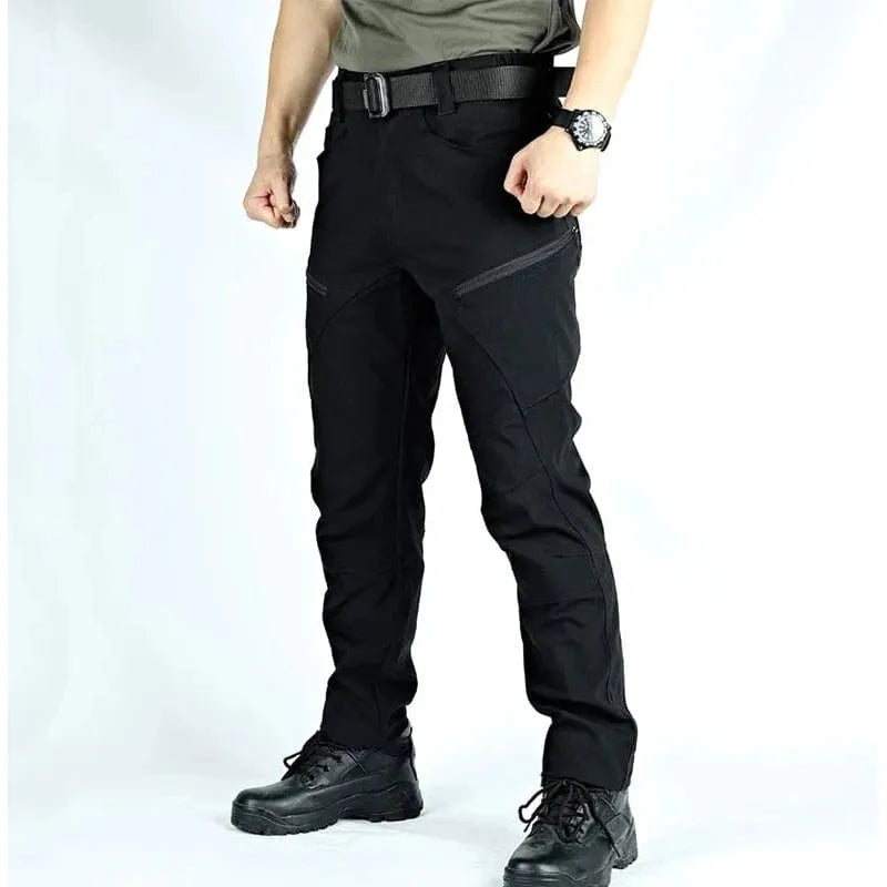 Waterproof Hiking Tactical Pant Men Multi-Pocket Breathable Wear-Resisting Trousers Military Treking Climbing Camping Pants Male