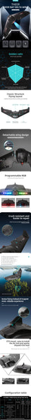 AtomRC Theer Bat Delta High-speed Detachable Flight Wing