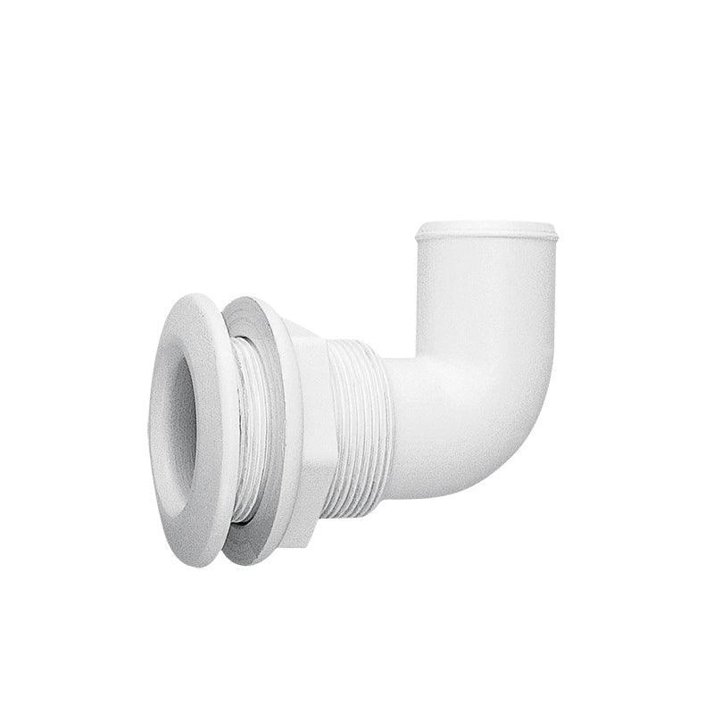 Thru-Hull Elbow 90° for 25mm Hose, PA White | 4Boats