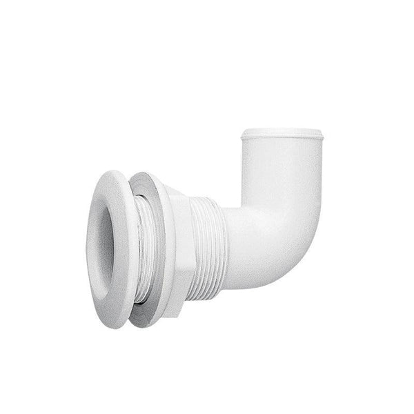 Thru-Hull Elbow 90° for 25mm Hose, PA White | 4Boats