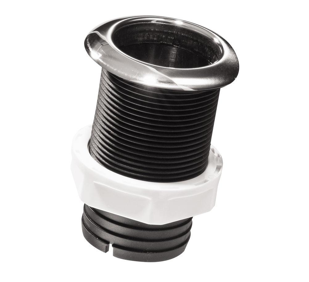 Thru-Hull Inox Flange with 38mm Hose Barb, L87mm | 4Boats