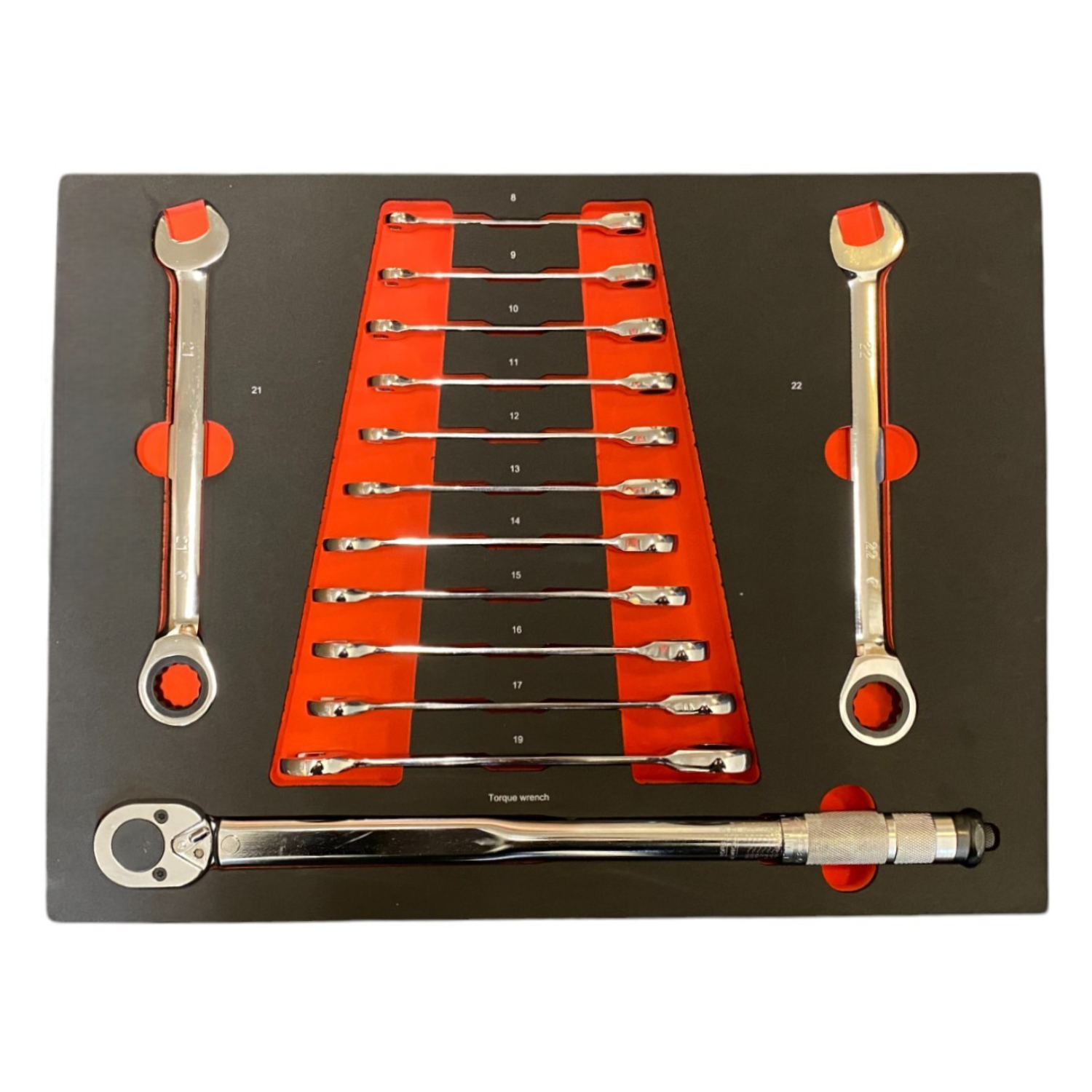 BRUNEL Tools 7 Drawer Caster Mounted Roller Tool Chest Cabinet with 6 Fully Stocked Drawers - 249 Pieces - Grey