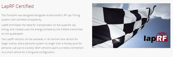 Tramp HV – 5.8GHz Video Transmitter V2