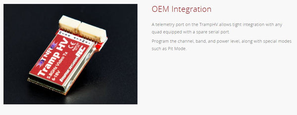 Tramp HV – 5.8GHz Video Transmitter V2
