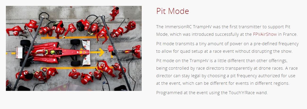 Tramp HV – 5.8GHz Video Transmitter V2