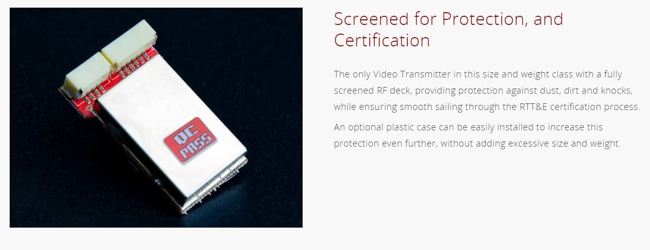 Tramp HV – 5.8GHz Video Transmitter V2
