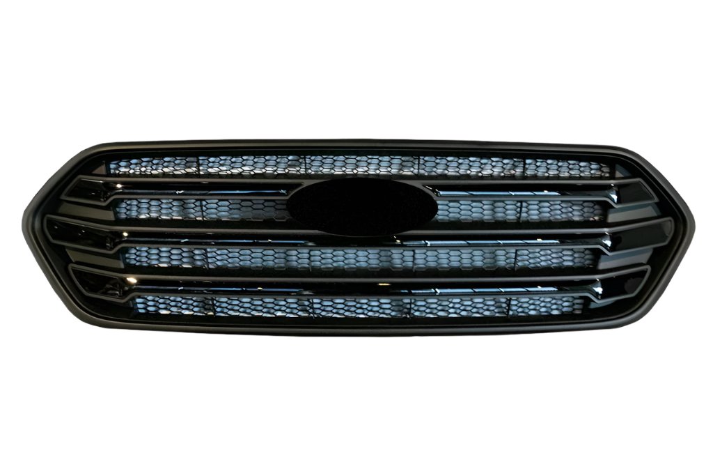 For Ford Transit Custom Front Grille – OEM Style, New Shape, Matte Black Base – Pre-Painted & Ready to Install