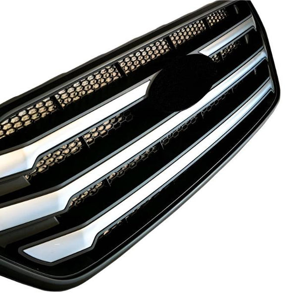 For Ford Transit Custom Front Grille – OEM Style, New Shape, Matte Black Base – Pre-Painted & Ready to Install