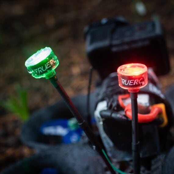 TrueRC Blaze 5.8GHz LED FPV Antenna (MMCX90) (RHCP/LHCP)