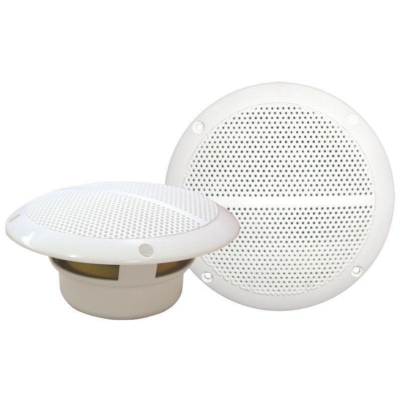 Two-way Speakers 100W 165mm (6.5in) White Set | 4Boats