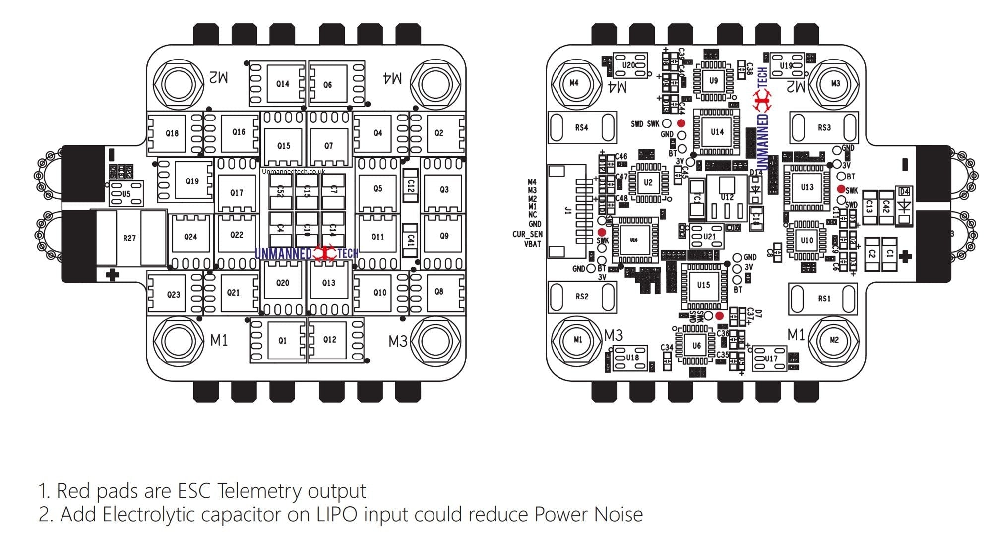 Airbot Typhoon32 v2 4in1 ESC 4x35A BLheli32
