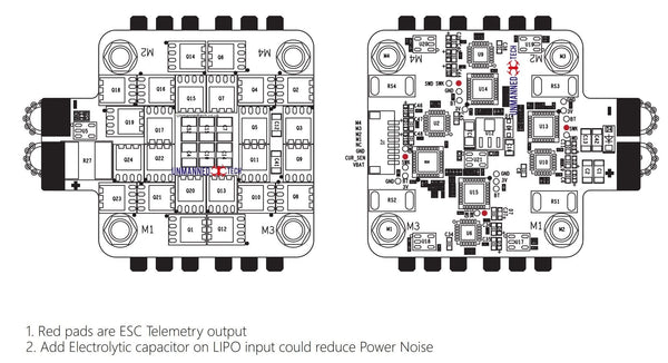 Airbot Typhoon32 v2 4in1 ESC 4x35A BLheli32