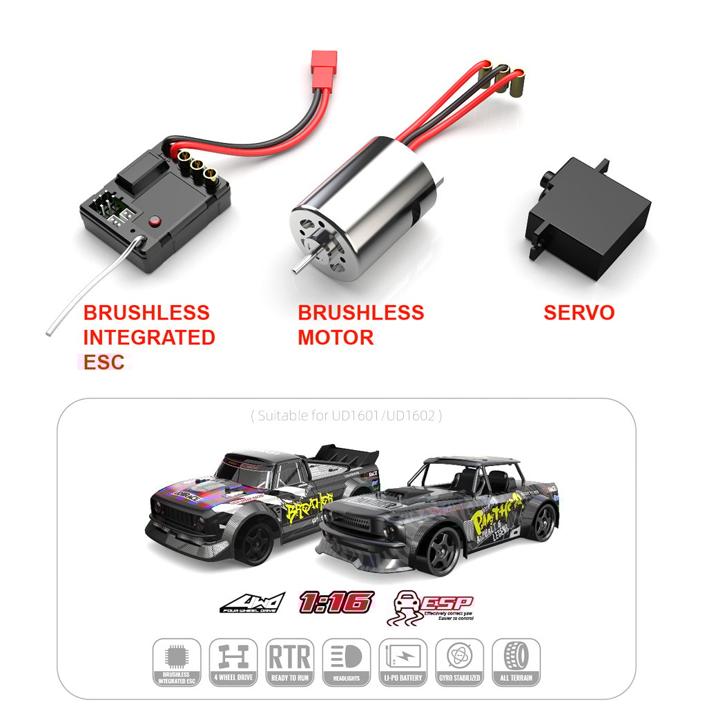 UDIRC Breaker Pro Drift Truck Brushless RTR