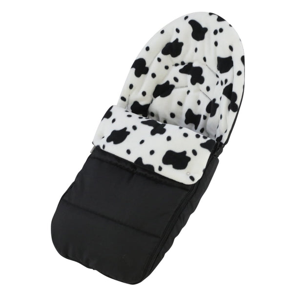 Universal Animal Print Car Seat Footmuff / Cosy Toes - Fits All 3 And 5 Point Harnesses - Fits All Models