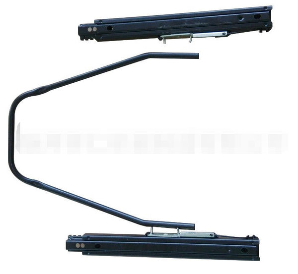 UnionTech Universal base mounted bucket seat slide runners / base plate adapter for x1 seat - Front / Back Sliding Adjustment