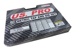 US PRO 110pc Metric Tap Die Set B2514