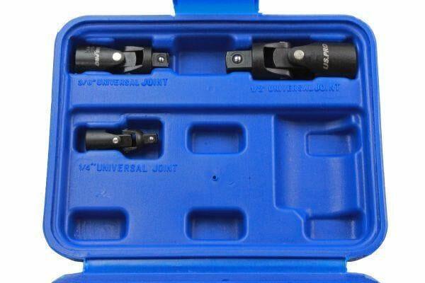 US PRO 11pc Impact Socket Adaptor & Universal Joint Converter Set 1696